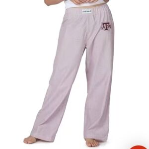 Chicka-d Texas A&M Aggies Maroon Stripe Lounge Pants Size Medium
